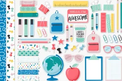 Seamless Back To School Digital Set