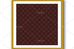 Seamless Geometric Pattern With