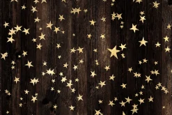 Seamless Gold Star Overlays