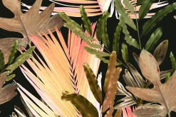 Seamless pattern with leaves