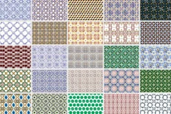 200 Seamless Portugal Tile Backdrops