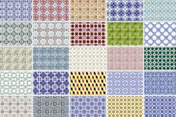 200 Seamless Portugal Tile Backdrops