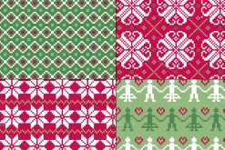 Seamless Scandinavian Patterns