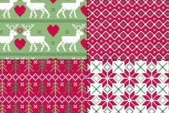 Seamless Scandinavian Patterns