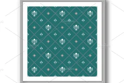 Seamless Vector Pattern With Royal