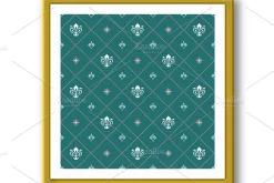 Seamless Vector Pattern With Royal
