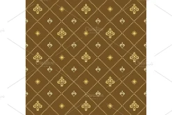Seamless Vector Pattern With Royal