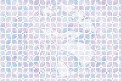 Seamless Watercolor Geometric Set cc
