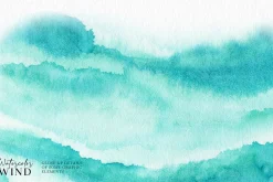 Seashore and ocean waves clipart