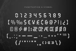 Segmenta - Futuristic Segment Font