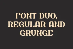 Sejary Grunge - Font Duo College