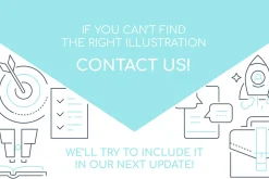 Self Development Line Illustrations