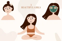 Self care and body positive vector