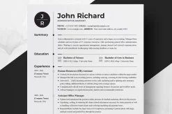 Senior Administrative Officer Resume