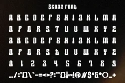 Seqaz - Heavy Bold Font