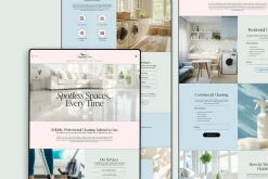 Service Provider Website template