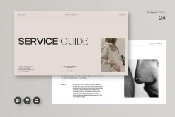 Service Guide Presentation Template
