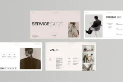 Service Guide Presentation Template