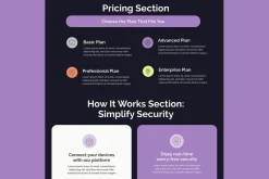 Services Business Landing Page