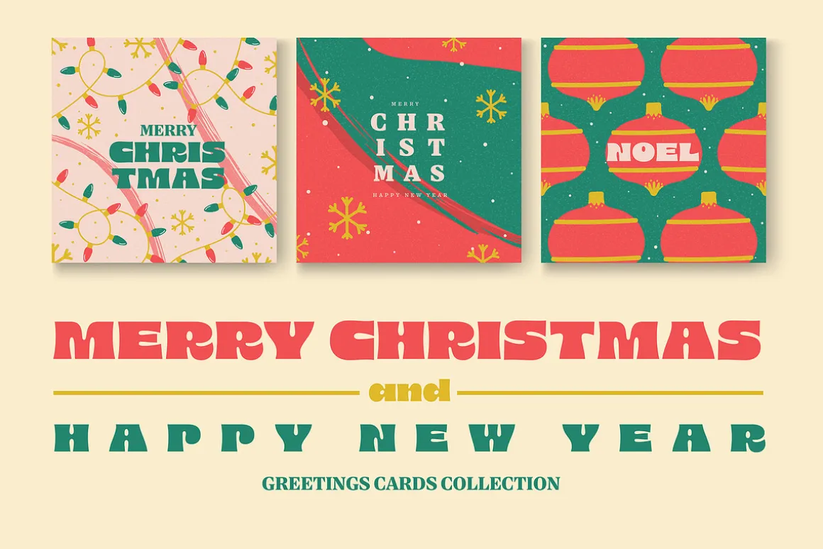 Set of 20 Christmas background