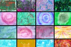 Set of 69 hand painted textures