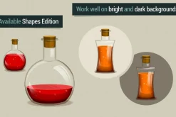 Set of Vector Potions and Elixirs