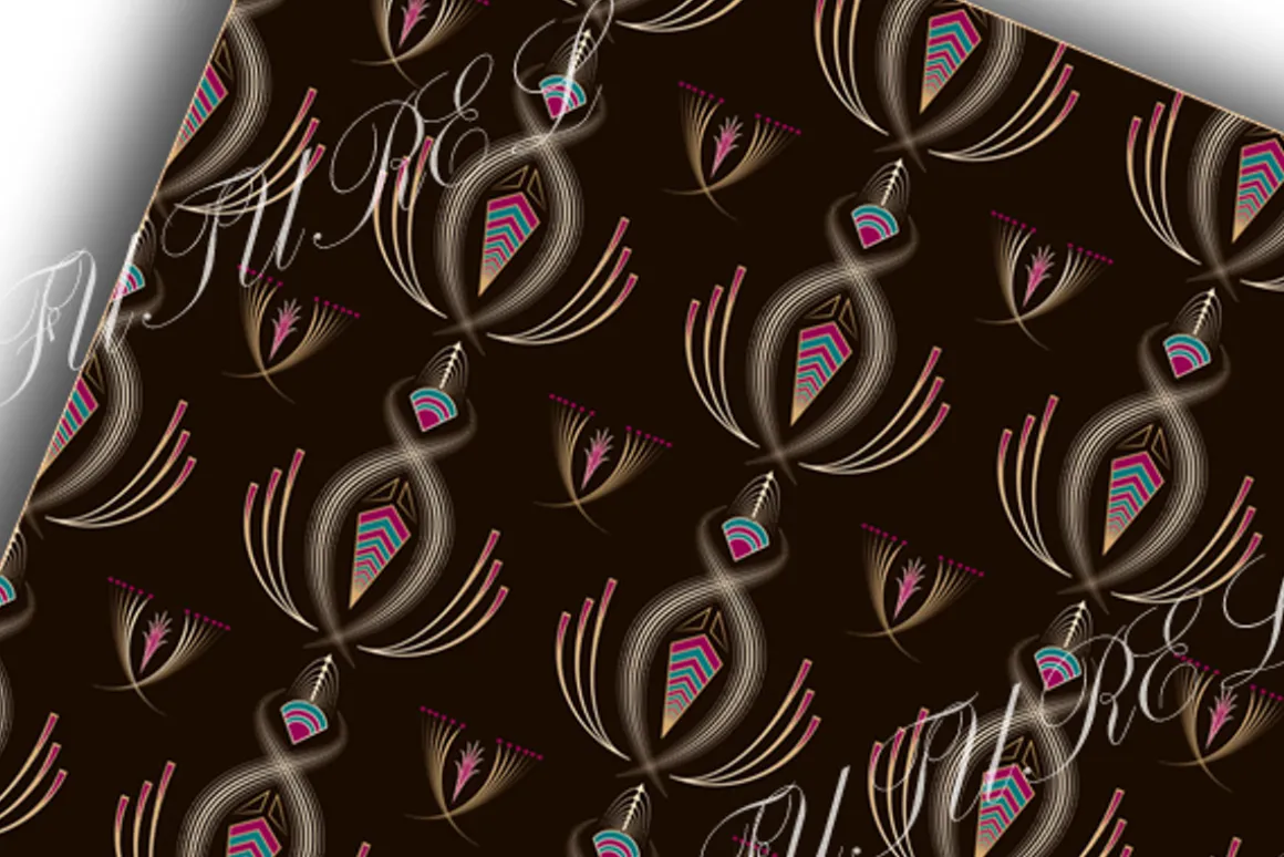 Set prints Art Deco №3