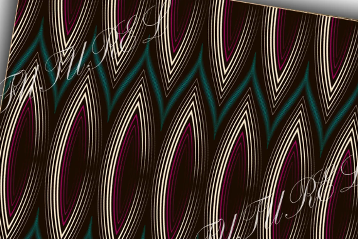 Set prints Art Deco №3