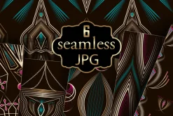 Set prints Art Deco №3