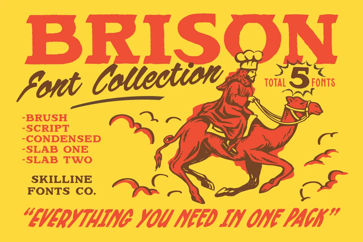 SFC Brison Font Collection