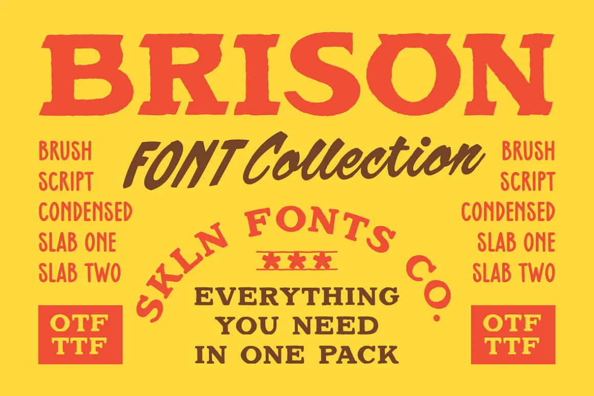 SFC Brison Font Collection