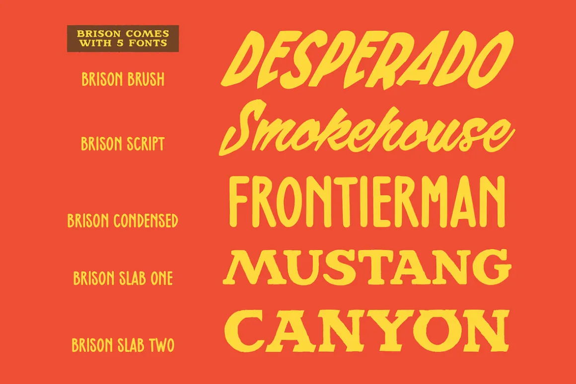 SFC Brison Font Collection