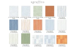 Sgraffito Organic Stripe Collection