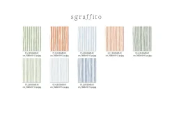 Sgraffito Organic Stripe Collection