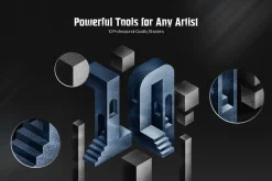 Shader Illustrator Brushes Bundle