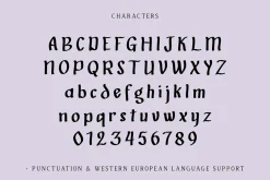 Shadowgrace - Spooky Display Font