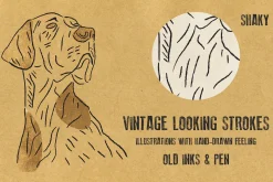 Shaky inks - brushes for Illustrator