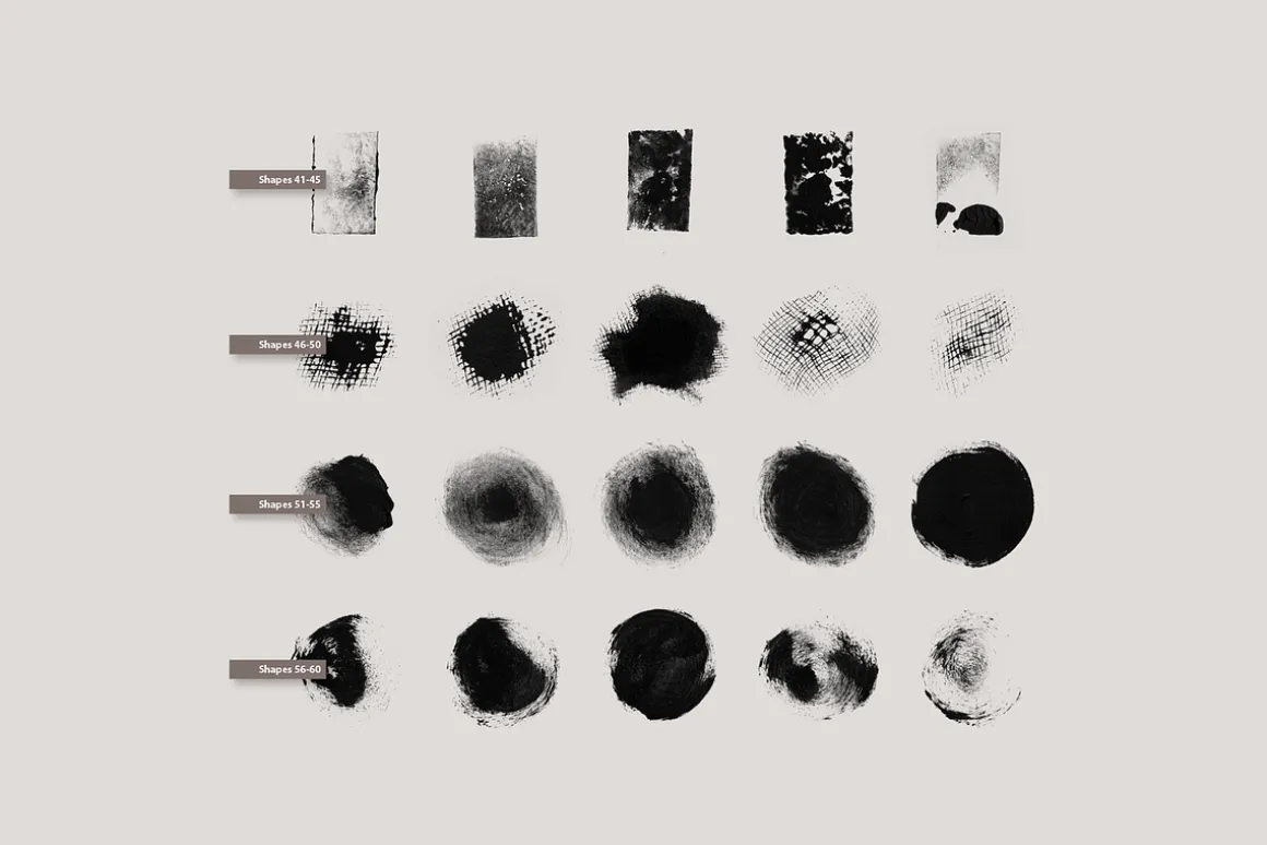 Shapes & Grains for Brush Creators