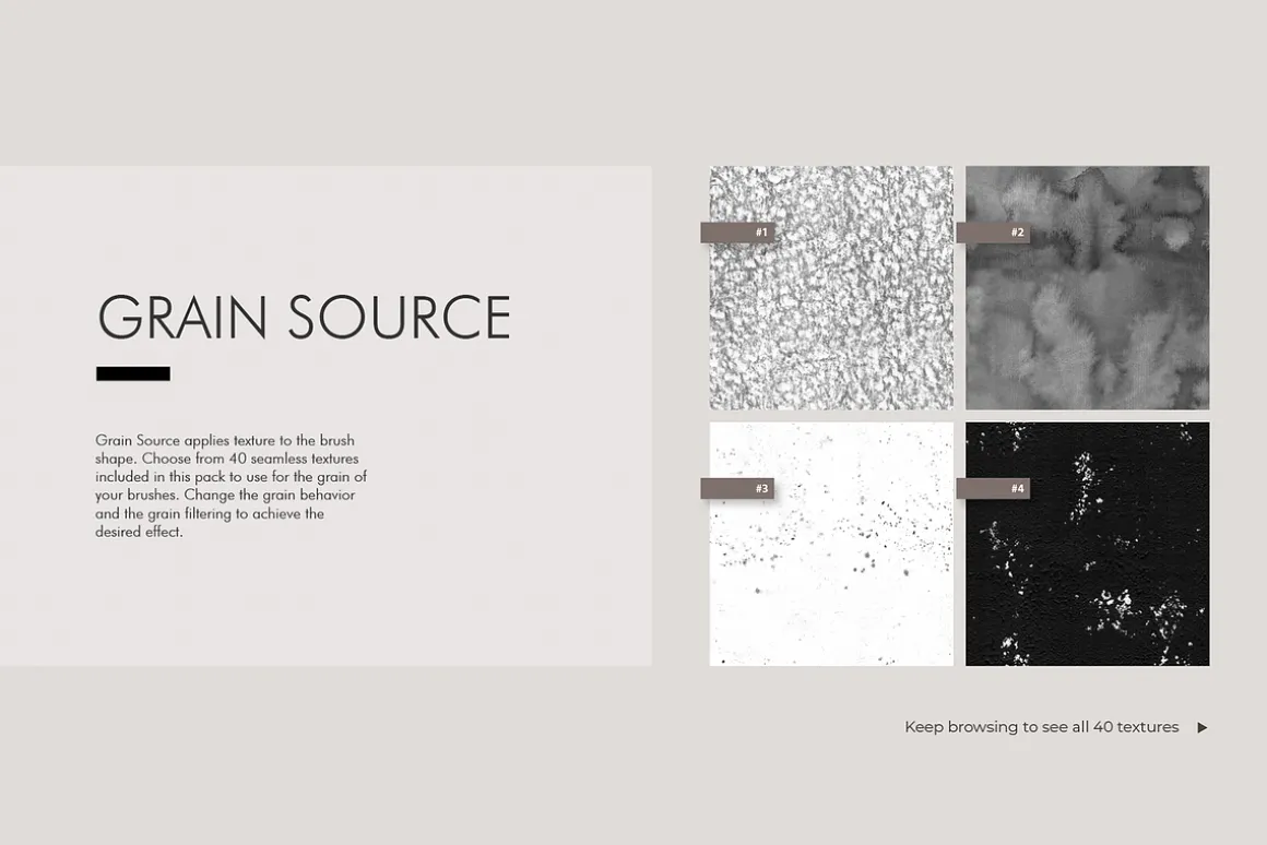 Shapes & Grains for Brush Creators