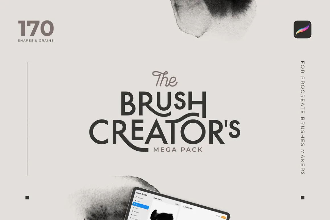 Shapes & Grains for Brush Creators