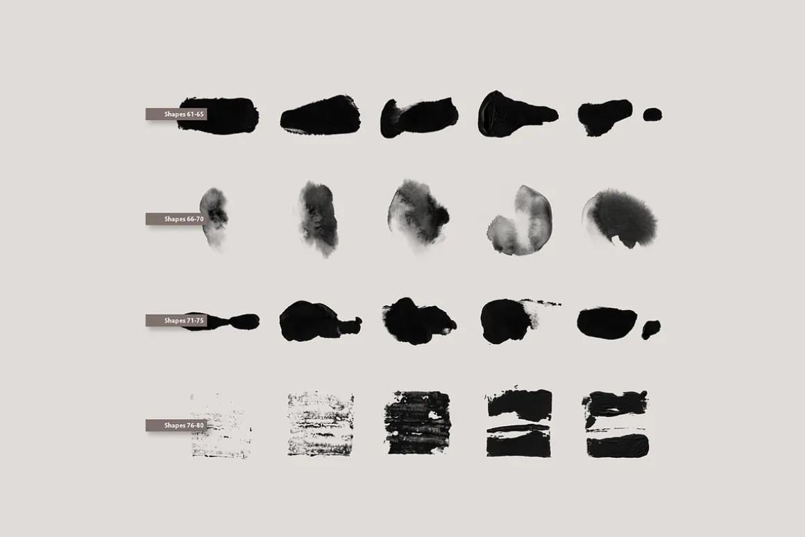 Shapes & Grains for Brush Creators