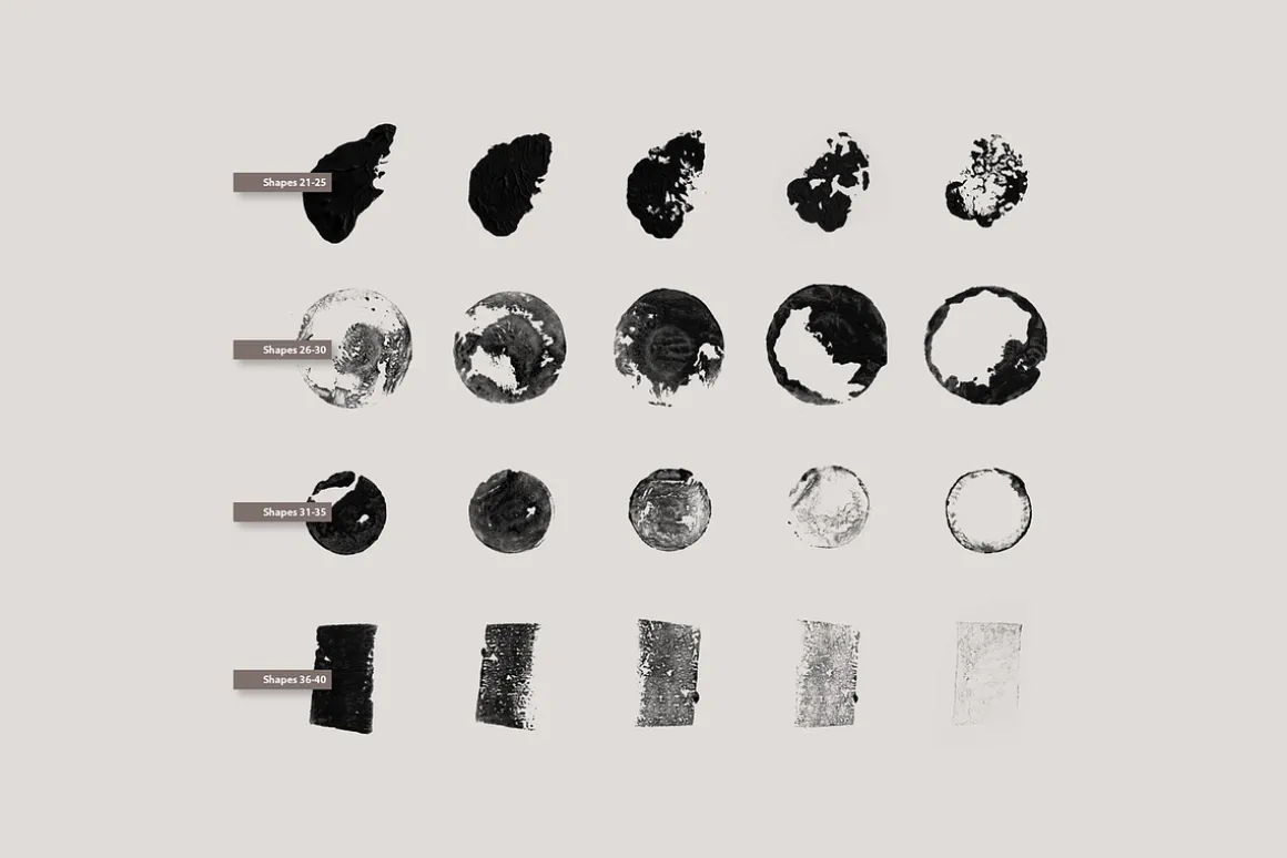 Shapes & Grains for Brush Creators