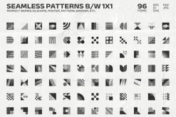 318 Shapes Patterns Posters Part 1