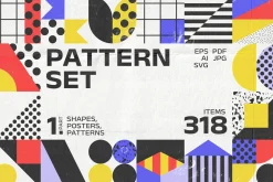 318 Shapes Patterns Posters Part 1