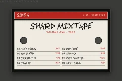 Shard — Rough Marker Display Font