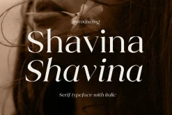 Shavina Serif Typeface