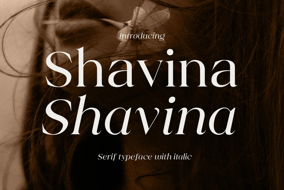 Shavina Serif Typeface