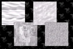 Shimmering Silver Digital Paper