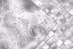 Shimmering Silver Digital Paper