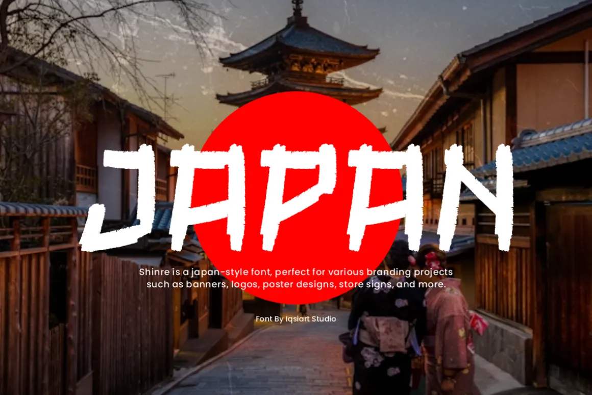 Shinre - Japanese Font